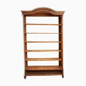 Librería vintage de madera