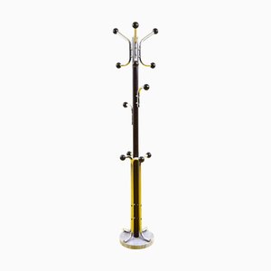 Metal Coat Stand with Marble Base, 1970s