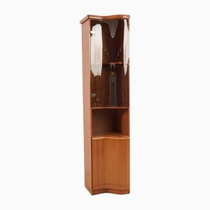 Moderne Vitrine mit gewellter Front