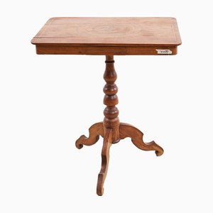 Inlaid and Threaded Table