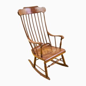 Sillas mecedoras vintage de madera