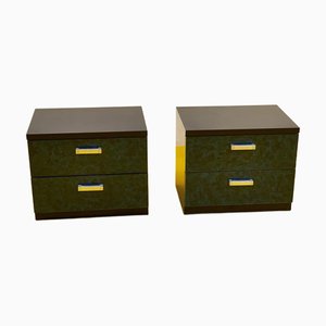 Vintage Nachttische, 1980er, 2er Set