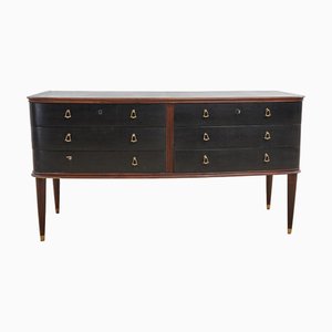 Vintage Sideboard in Black, 1940s
