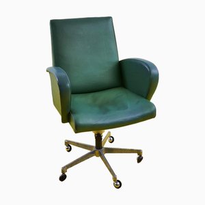 Silla de oficina vintage verde
