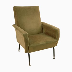 Vintage Sessel aus Stoff, 1950er