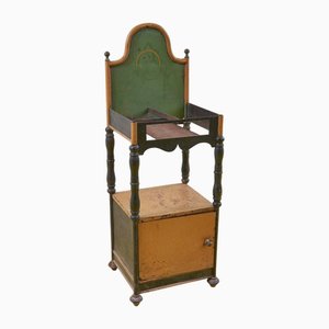 Metal Bedside Table, 1900s