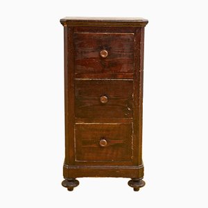 Wooden Bedside Table, 1900s