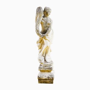 Garden Statue in Cement and Marble Dust, 1950s