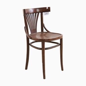 Curved Wood Armchair