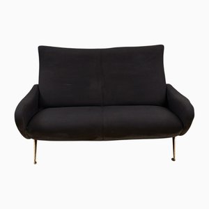Sofa and Lounge Chairs, 1950s, Set of 4