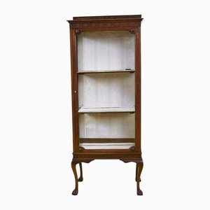 Vintage Wooden Showcase, 1950s