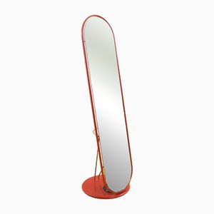 Vintage Mirror with Metal Base