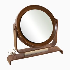 Round Backlit Mirror, 1970s