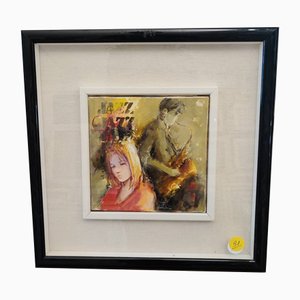 Giuliano Trombini, Untitled, Oil on Canvas, Framed