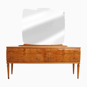 Sideboard with Mirror in Light Wood