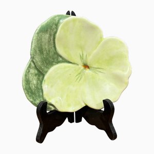 Ceramic Cocktail Plate by Ernestine