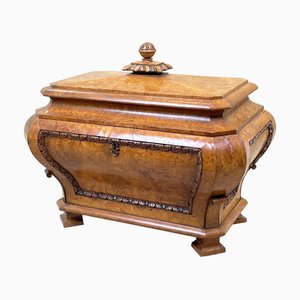 Regency Burr Elm Cellarette, 1835