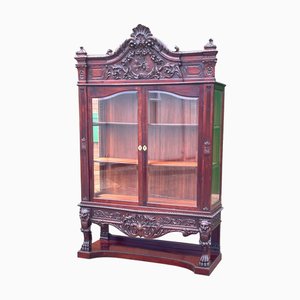 Vitrine 19ème Siècle en Acajou, 1880s