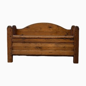 Truhe aus Tannenholz, 18. Jh., 1700er