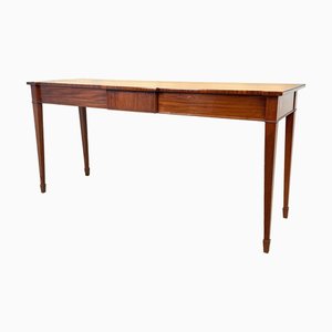 18th Century Georgian Mahogany Serving Table, 1785