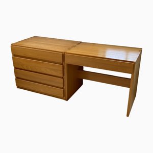 Schreibtisch aus Ulmenholz von Maison Regain Savoie, 1970er