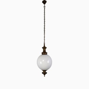 Lámpara colgante vintage grande de Achille Castiglioni para Azucena, años 50