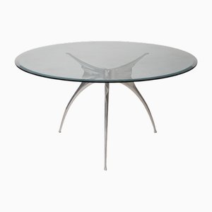 Water Dining Table by Bernard Dequet & Pierre Le Merrer, 1980s