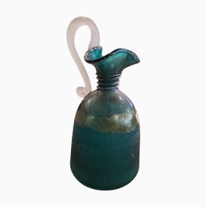 Grüne Murano Vase, 1990er