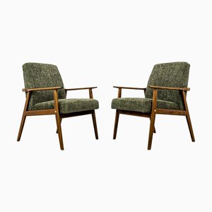 Set of Vintage Armchairs by BFM, Poland, 1970s