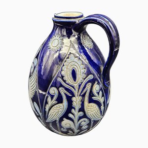 Vintage French Ceramic Handle Jug, 1970s
