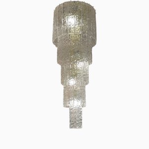 Murano Glass Cascade Lamp from Venini, 1960s