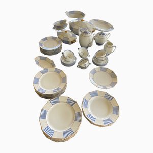 Juego de vajilla vintage de Limoges. Juego de 45