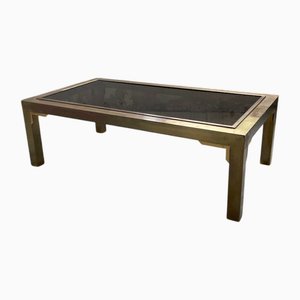 Table Basse Vintage en Laiton, 1960s