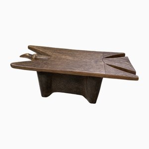 Vintage African Eagle Stool, 1970s