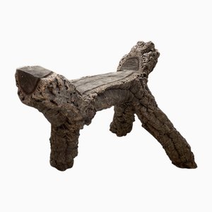 Brutalist Popular Art Stool, 1950s