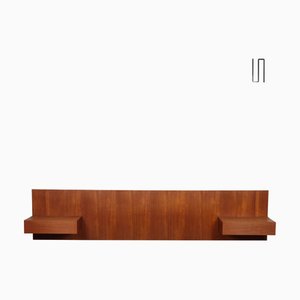 Testiera del letto in teak, Scandinavia, 1960