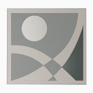 Espejo de pared vintage, 1970