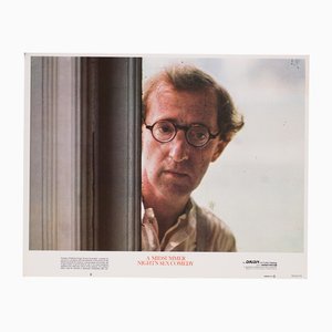 Original Lobby Card Midsummer Nights Sex Comedy by Woody A, 1982