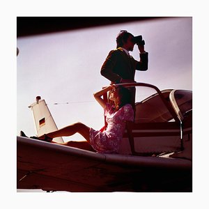 Lounging gracefully on the Wing Photograph, 1972