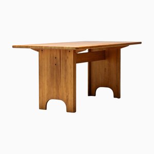 Pine Dining Table by Yngve Ekström, Sweden, 1960