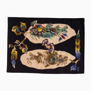 Matching Handwoven by Jean Lurcat for Aubusson Tapestries, 1950s, Set of 2