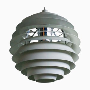 Große Frühe Poul Henningsen Louvre Hängelampen von Louis Poulsen, 1962