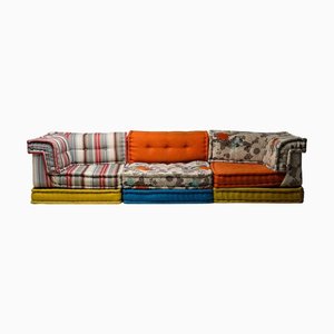 Juego de salón Mah Jong de diez piezas de Kenzo Takada para Roche Bobois, Francia