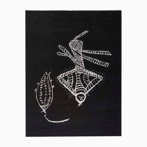 Graffiti Rug by Charlotte Perriand for Cassina