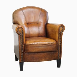 Fauteuil en Cuir de Mouton
