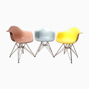 DAR Armchairs by Charles & Ray Eames, Set of 3