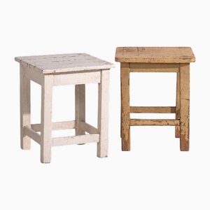 Vintage Nachttische, 1920, 2er Set
