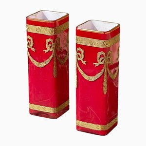 Glasvasen, 2er Set