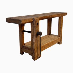 Table de Menuisier en Noyer, 1900