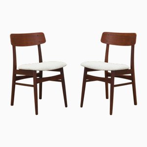 Sedie in teak, Danimarca, anni '70, set di 2
